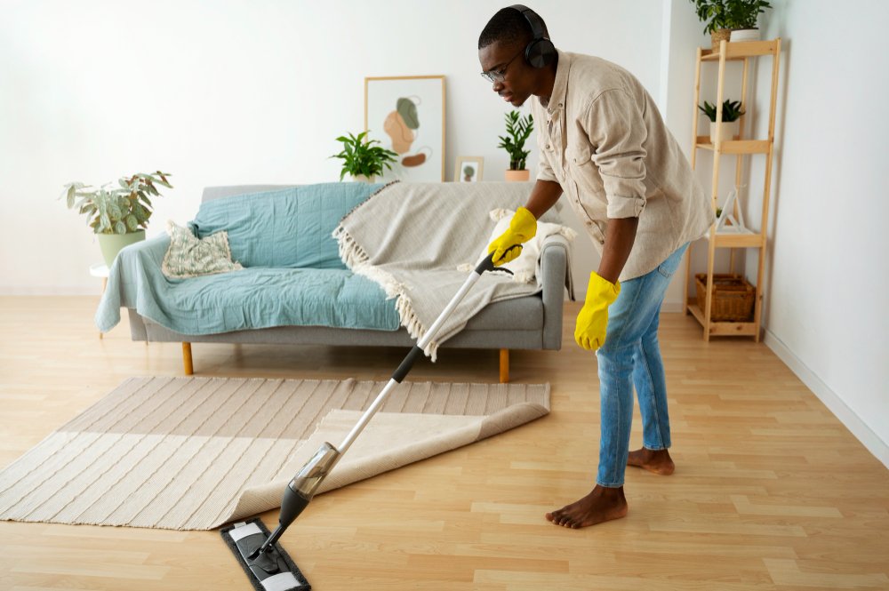 House cleaning service for a cozy home